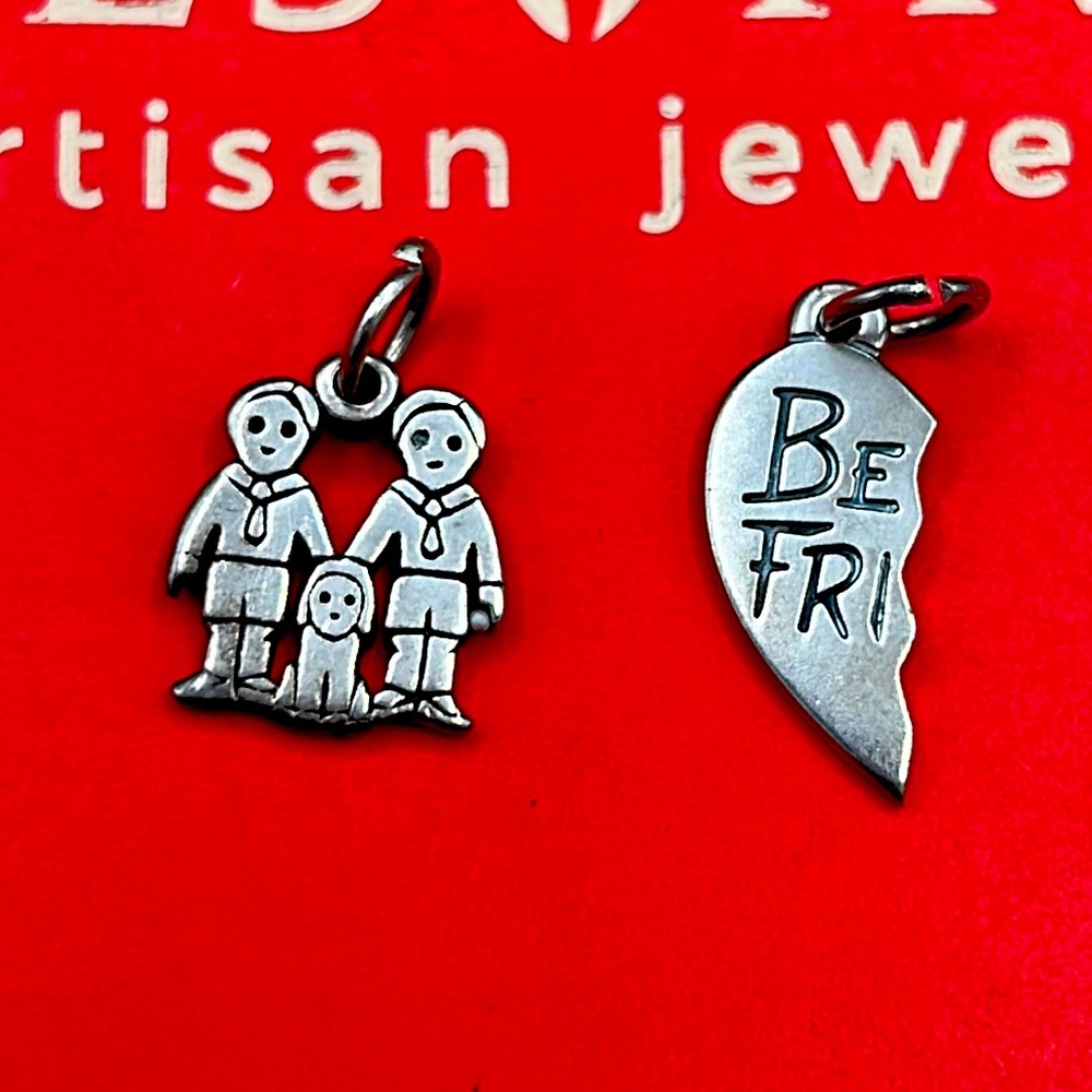 James Avery Family and friends charm